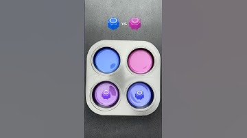 Let’s mix the color of the Squid Game Gonggi #satisfying #colormixing #squidgame