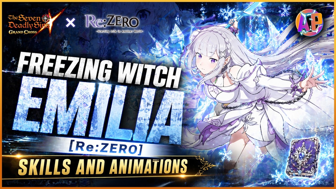 Freezing Witch Emilia [Re:ZERO] FULL Showcase! Skills, Ultimate