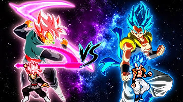 Wow😮 | Goku Black SSR DBFZ VS Gogeta OP (all form) (Nerfed) in Jump Force Mugen