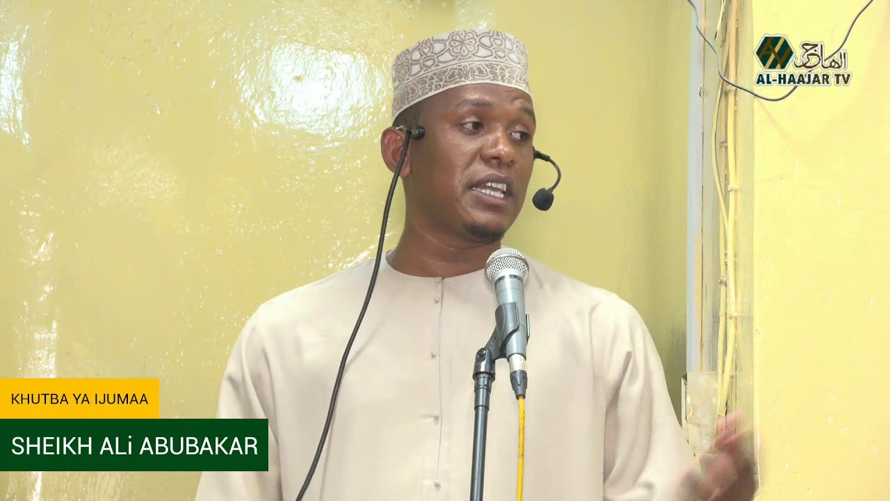 JIHADHARI NA NDOA ZA DOT COM || SHEIKH ALI ABUBAKAR || MASJID JAMIA HURUMA NAIROBI