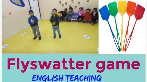 156 - Flyswatter flashcards game | English teaching games by Muxi |