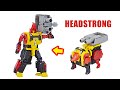 Transformers Toys | HEADSTRONG: ROBOT Mode | Combiner Wars PREDAKING POTP