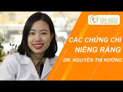 Video Các chứng chỉ niềng răng của Dr.Nguyễn Thị Hường - Nha... - youtube