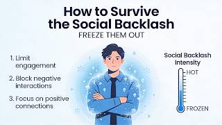 How to Survive the Social Backlash: FREEZE THEM OUT. #Stoicism #SocialPurge #RelationshipAdvice screenshot 5