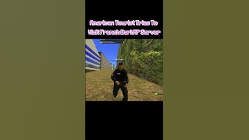 American Tourist On French DarkRP Server