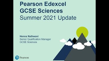 Pearson Edexcel GCSE Science summer 2021 update