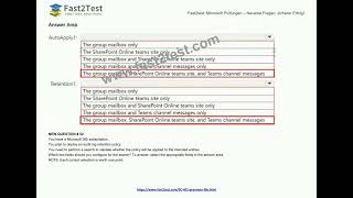 [Aug, 2026] Fast2test SC-401 PDF Dumps and SC-401 Exam Questions (Q45-Q60)