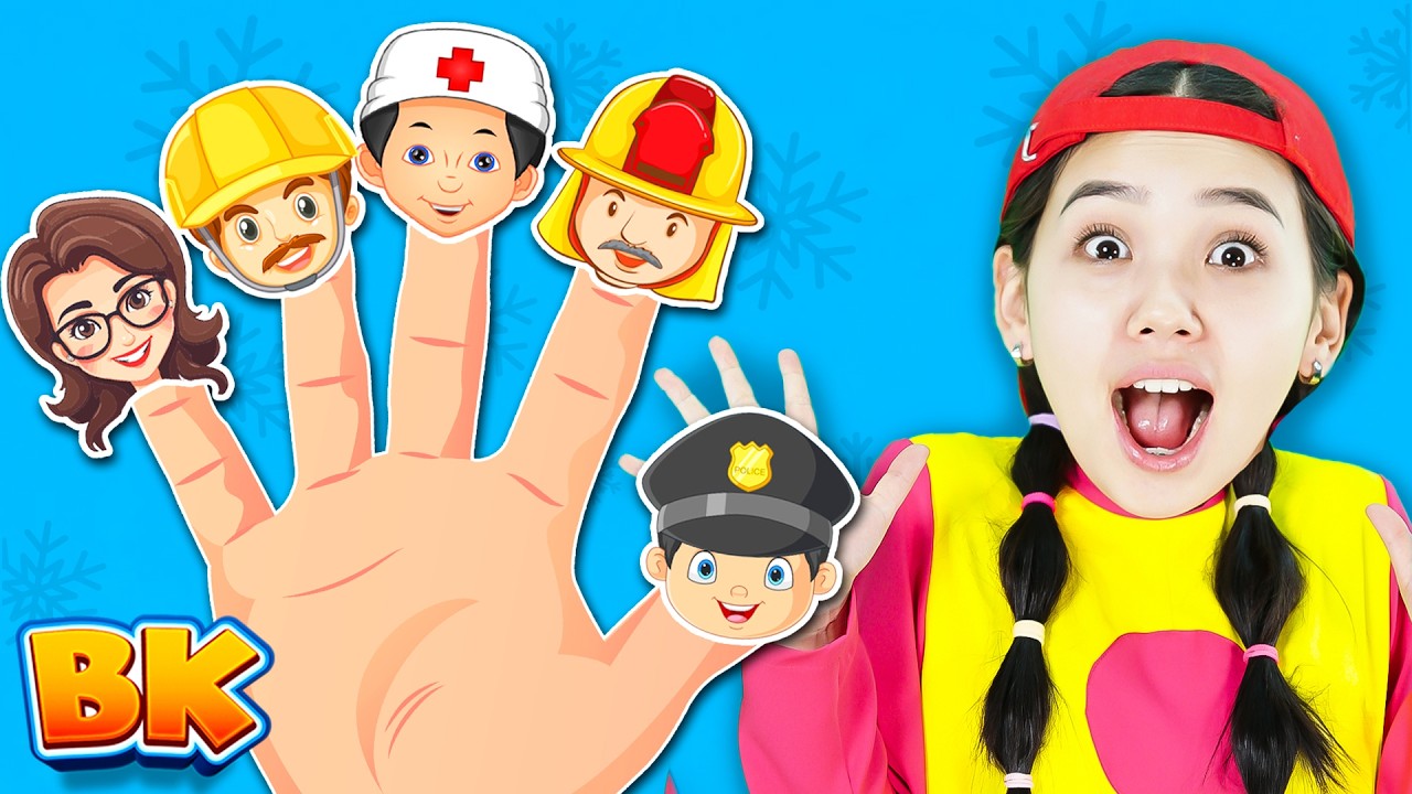 Finger Family Jobs | Kids Songs | BisKids World