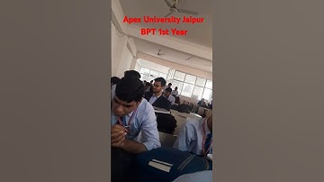 BPT 1st Year Class Room Apex University Jaipur #apexcollege #apexuniversity #college #bpt #bestbpt