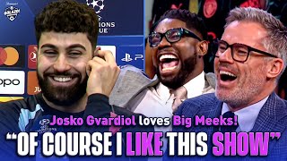 Josko Gvardiol jokes with Micah Richards & reflects on Bernabéu thriller! | UCL Today | CBS Sports