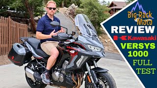 2021 Kawasaki Versys 1000 LT SE+  Review |  Luxury Sports ADV Tourer