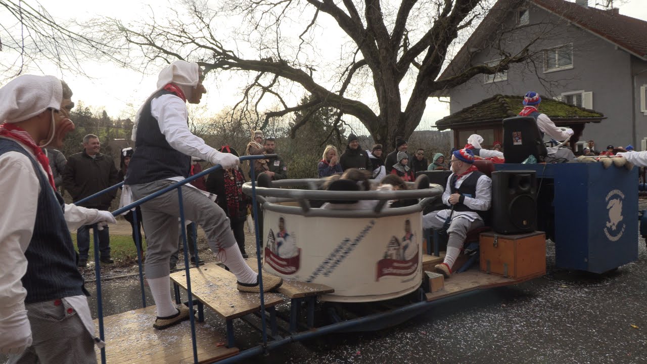 Fasnet, Umzug in Bettmaringen Teil3, Schlüchttal Narrentreffen
