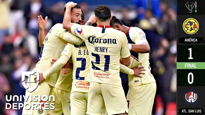 América 1-0 Atlético San Luis - GOAL AND SUMMARY - Matchday 3 - Clausura 2019 -- Copa MX