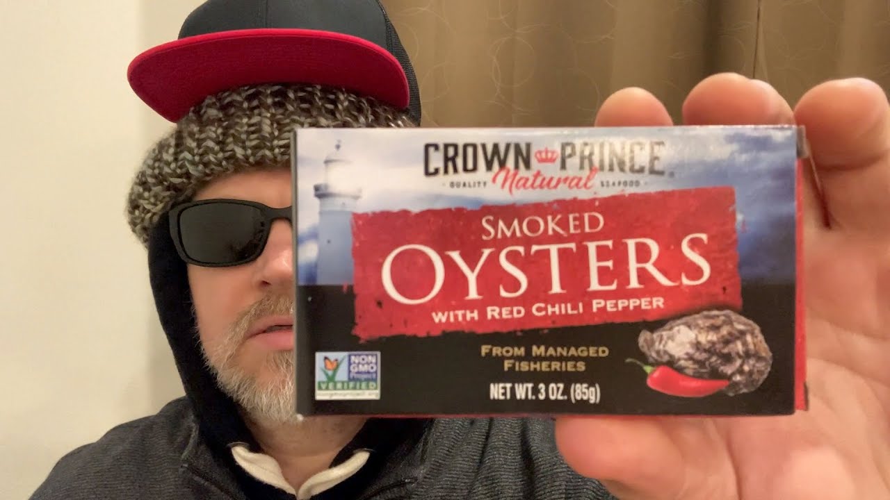Crown Prince Natural, Smoked Oysters, with Red Chili Peppers Taste Test