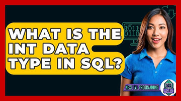 What Is The INT Data Type In SQL? - Next LVL Programming
