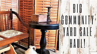 YARD SALE HAUL - CRAZY HUGE HAUL