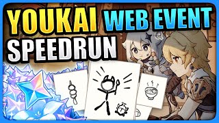 NEW Youkai Web Event (FREE 120 PRIMOGEMS!) Genshin Impact Web Event 3.3