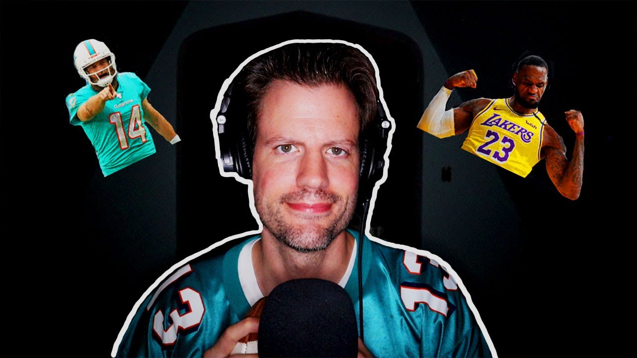 ASMR Sports Whispered Ramble, Tapping