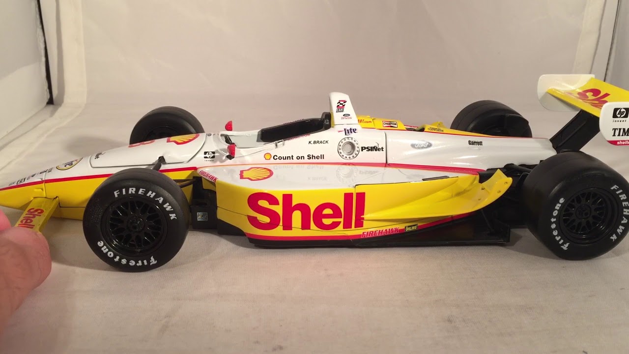 Review: 2001 Kenny Brack #8 Shell Lola 1/18 Cart Diecast - YouTube