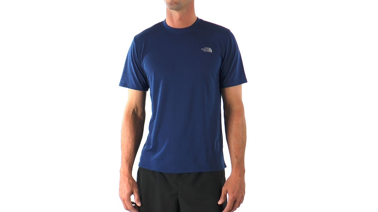 The North Face Men's Short Sleeve Reaxion Running Crew | SwimOutlet.com