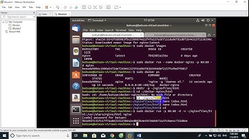 DEMO 01 CHẠY NGINX  TRONG DOCKER CONTAINER TRÊN UBUNTU 18.04
