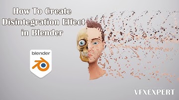 How to Create Disintegration Effect in Blender ( Thanos Effect )