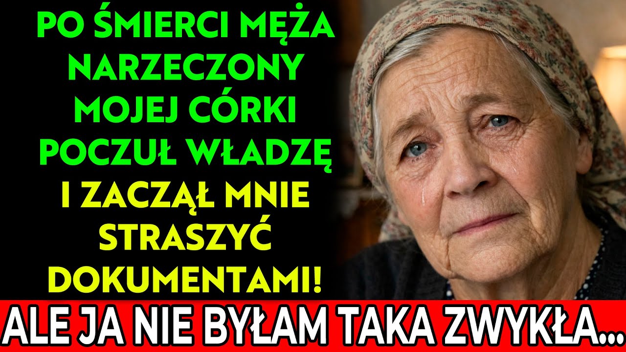 «Twojego męża już nie ma.Ciebie też już nie.Pakuj się i spadaj» — powiedział narzeczony mojej córki…