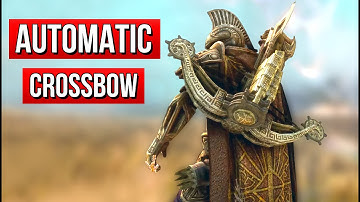Skyrim AUTOMATIC CROSSBOW is an Insanely Fun Weapon!