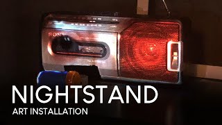 "Nightstand" Projection Mapped Installation (w/ Behind the Scenes)