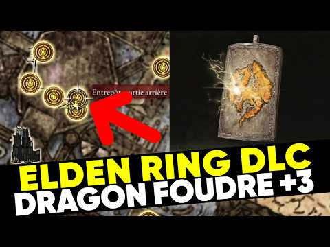 Localisation Talisman +3 Dragon de Foudre ! ELDEN RING DLC