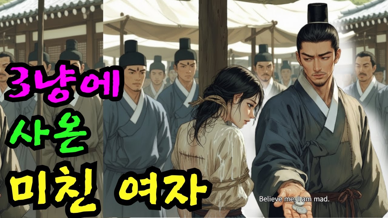 3냥 주고 사온 미친여자,전설,야담.신화.옛날이야기,오디오 듣기.전설 동화