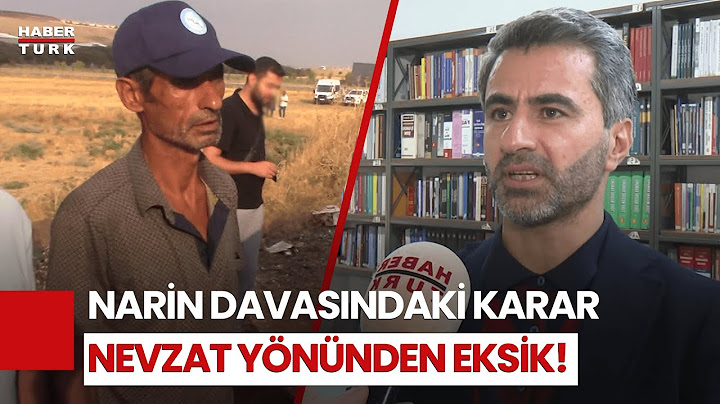 Eski Diyarbakır Baro Başkanı Nahit Eren: Narin Davasındaki Karar Nevzat Bahtiyar Yönünden Eksik