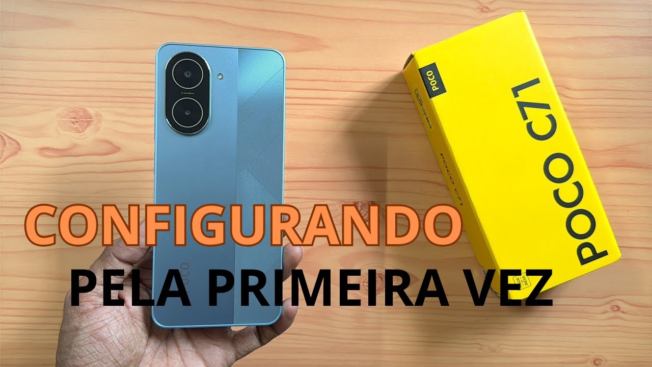 CONFIGURANDO XIAOMI POCO C71 PELA PRIMEIRA VEZ #POCOC71