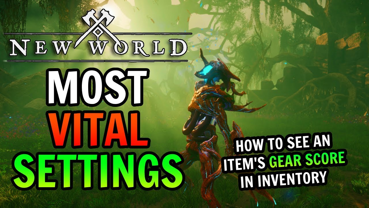 Most Important New World Settings You Need To Know