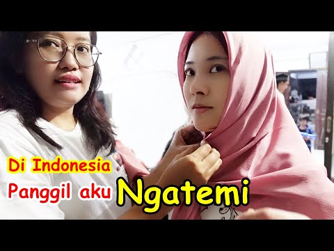 ISTRI JEPANG PAKAI JILBAB IKUT PENGAJIAN DI KAMPUNG