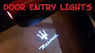 Custom Door Entry Lights (Maserati Ghibli)