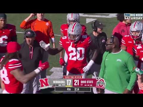 2024 College Football Targeting Ejections