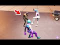 Catching Gold Diggers With Wonder And Scenario Emote in party royale...