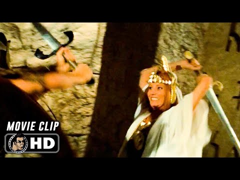 Taking The Talisman Scene RED SONJA 1985 Movie CLIP HD 