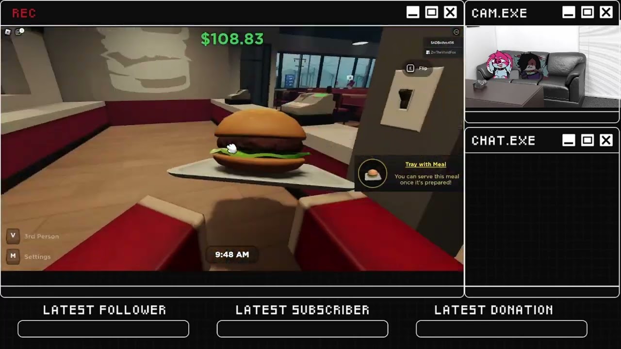 burger video