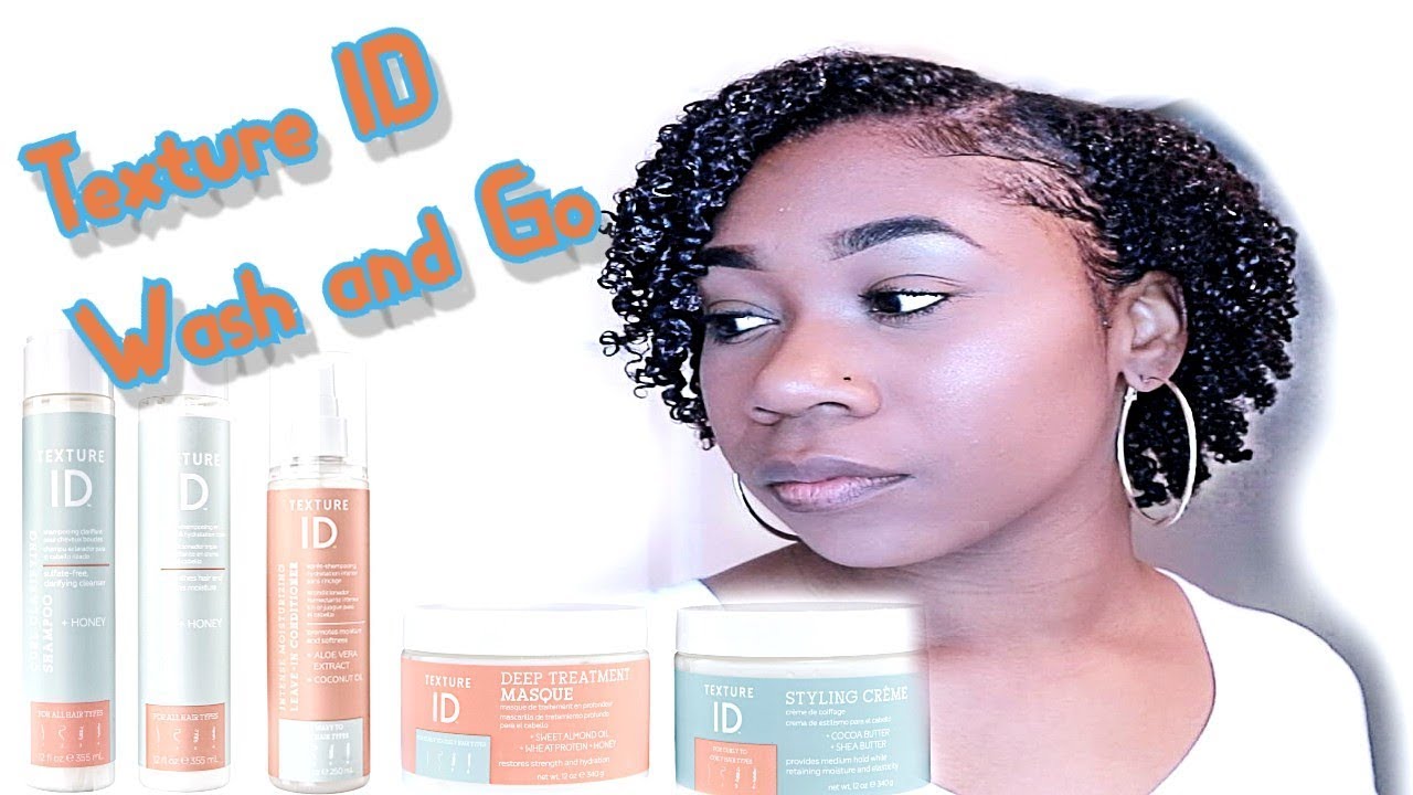 1 Product line Wash and Go on short/medium type 4 Hair ft. Texture ID