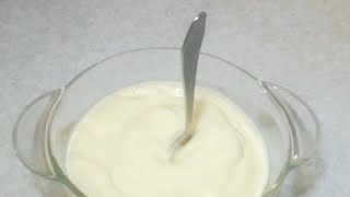 Домашний майонез  .Майонез без яиц. Milk mayonnaise.Mayonnaise Recipe.