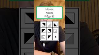 Mensa Norge Fråga 12 - #mensa #iq #iqtest #test #prov