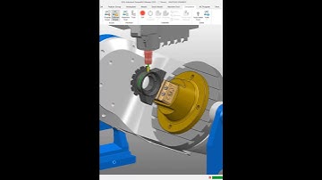 PowerMill 5-Axis CNC Simulation #powermill #cncprogramming #5axismachining #5axiscnc #cncmachine