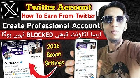 How To Earn Money On X | Twitter X Account Kaise Banaye | How to Create Twitter X Account