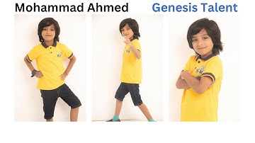 Mohammad Ahmed Introduction Video for Audition | Self Introduction | Genesis Talent management