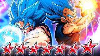 (Dragon Ball Legends) HAPPY 7TH ANNIVERSARY TO DOKKAN BATTLE! SSGSS GOKU/VEGETA KINGS IN BOTH GAMES!