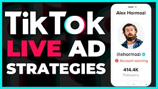 TikTok Organic & Paid Ad Strategies (LIVE)