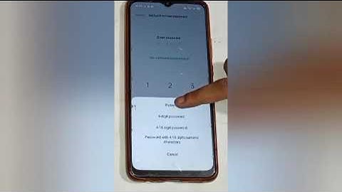How to set pattern lock in realme c25,set pattern lock setting