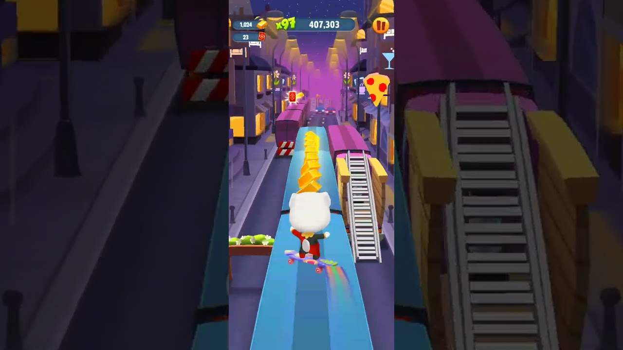 Talking tom gold run part -23